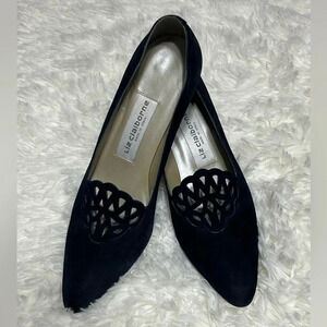Liz Claiborne Black Suede Pumps